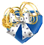 Blue Chocolate Box