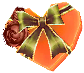 Orange Candy Box