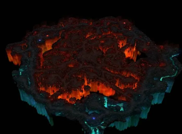 Kanturu Underground 3D map